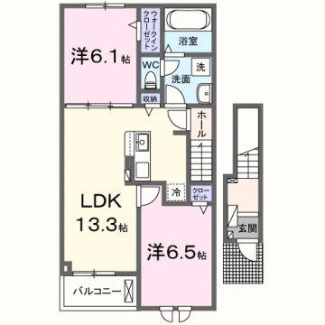 【シェリール興浜の間取り】