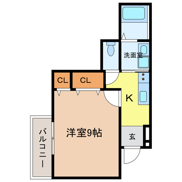 フジパレス河内長野の間取り