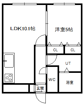 ビバリーパレットの間取り