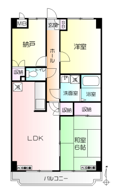 パストラルピアの間取り