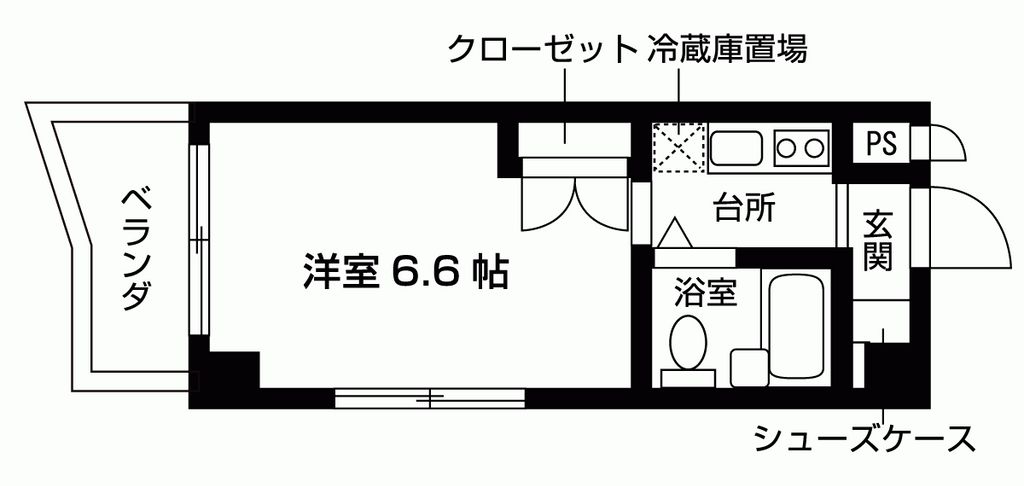 ビィシンクの間取り