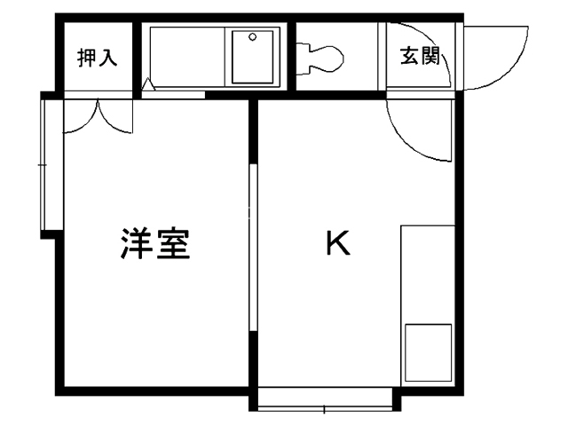 第１７森宅建マンションの間取り