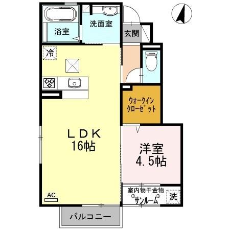 1LDK Apartment in Kanazawa, Ishikawa — photo 2 of 3