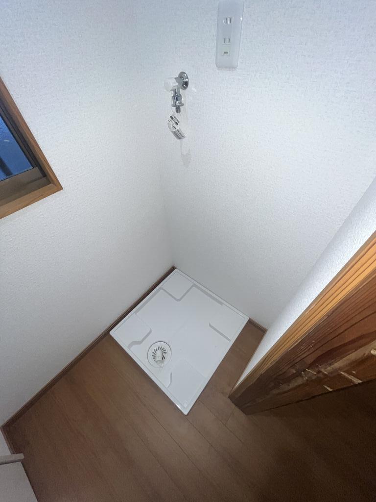 洗面設備　室内洗濯機置き場