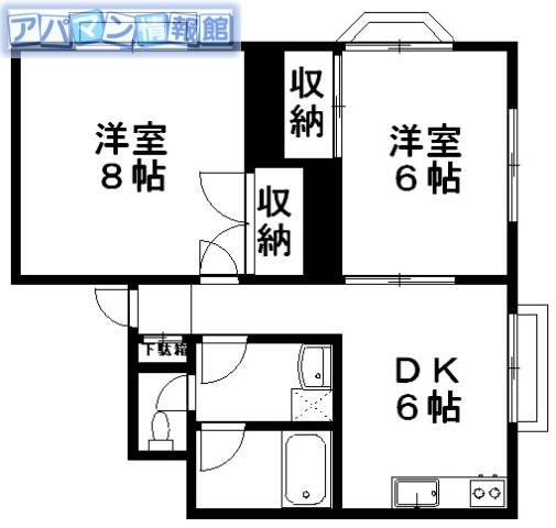 センチュリー勝の間取り