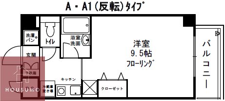 クレールメゾンの間取り