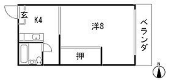 広島市佐伯区五日市のマンションの間取り