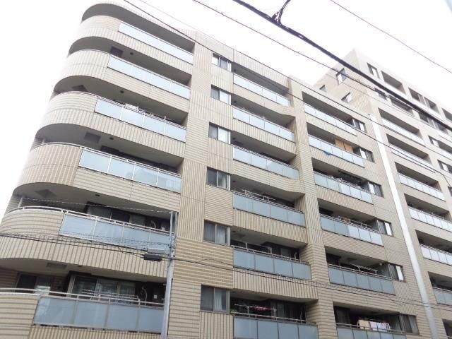 墨田区石原のマンションの建物外観