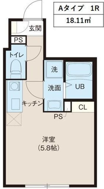 レピュア北千住レジデンスIIの間取り