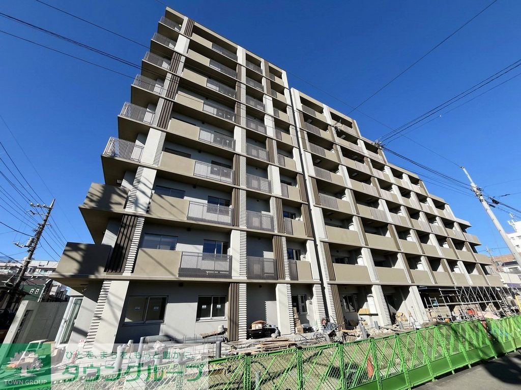 【大田区東矢口のマンションの建物外観】