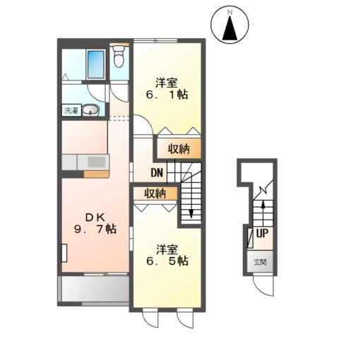 アクア　イレブンの間取り