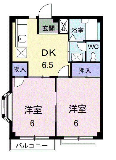 アーバンパレスＫの間取り