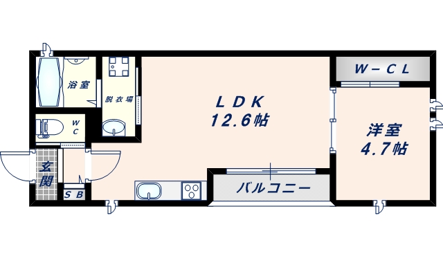 シャルムラシーネの間取り