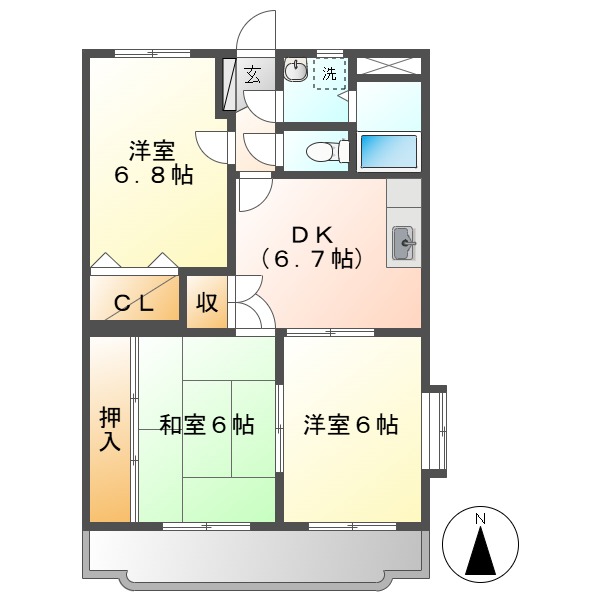 パシアンの間取り