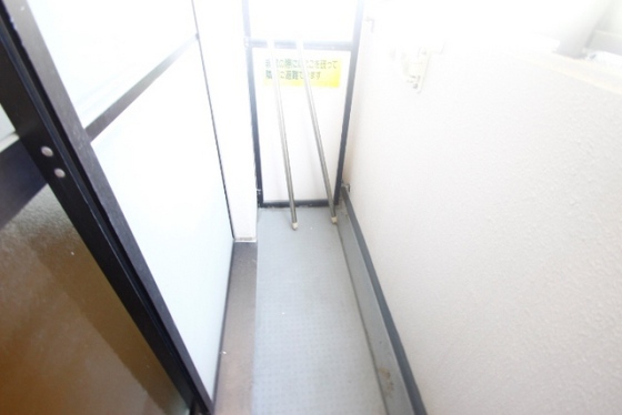 バルコニー　※別号室の写真を添付