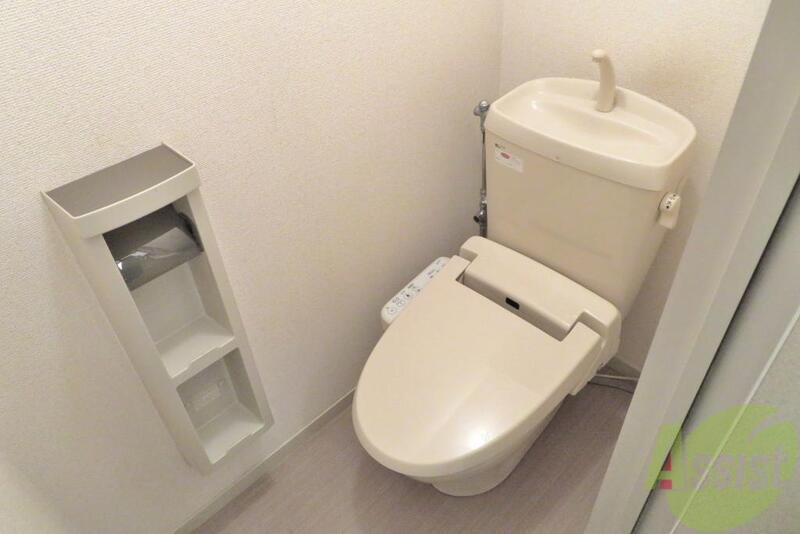 トイレ　トイレにはウォッシュレットが備わっております。