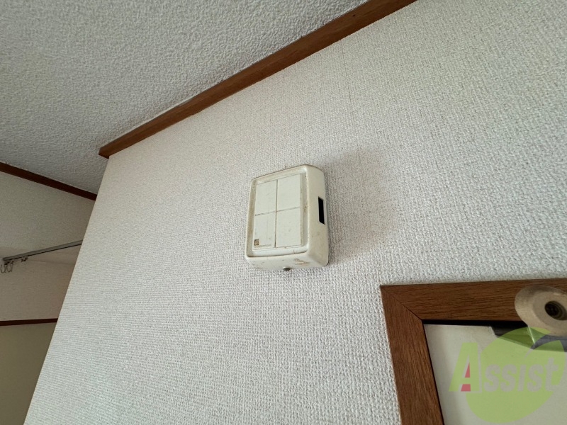 セキュリティ　来客時にはこちらのチャイムが鳴りますよ。