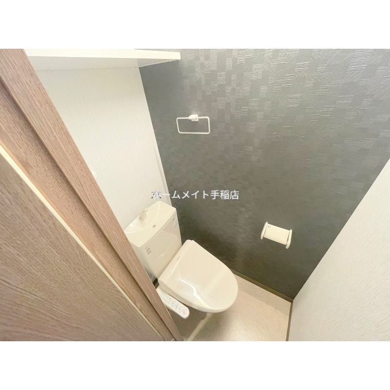 トイレ　ウォシュレット付きで快適な環境です♪