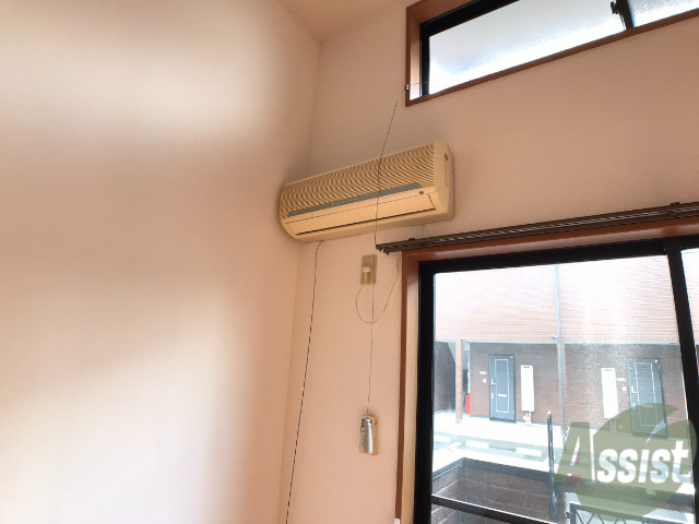 その他設備　エアコンが付いているので夏も冬も快適ですね～