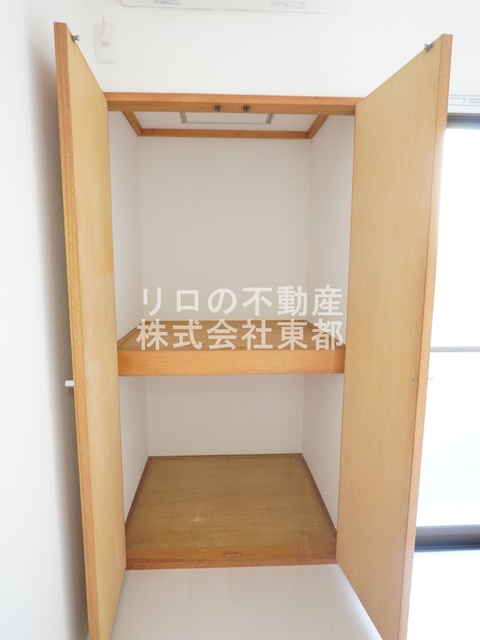 収納　奥行のある収納付です！増えがちな荷物をもスッキリ収納できます