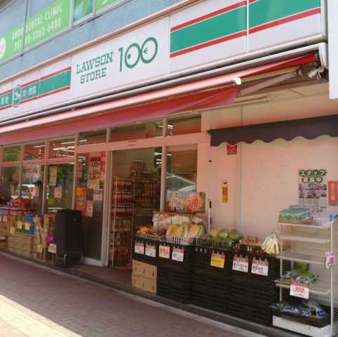 コンビニ　ローソンストア100 東中野（コンビニ）まで96m