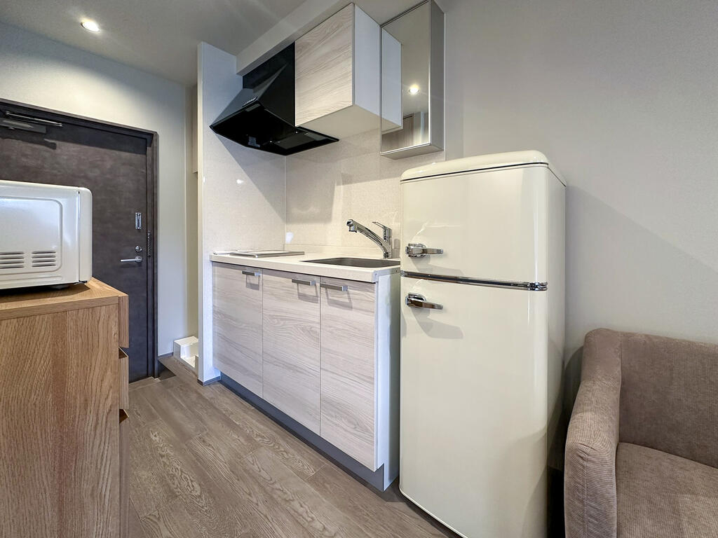 キッチン　※一部家具家電はモデルルーム参考例です