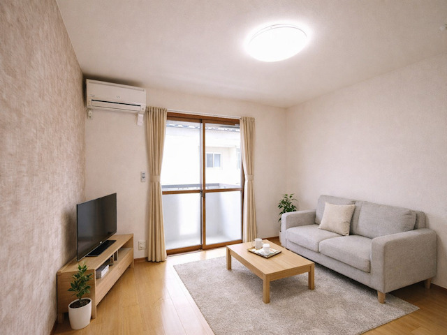 居室・リビング　CGで家具等を配置したもので家具等は含まれません。