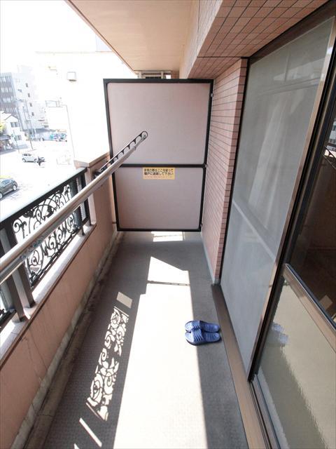 バルコニー　松山市平和通　エンゼルコート古町　ベランダ
