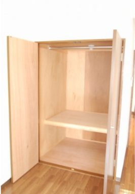 収納　奥行きのあるクローゼットです☆