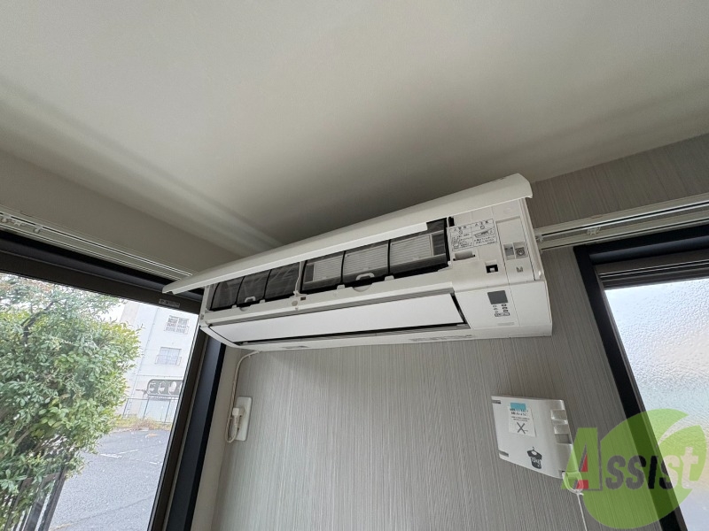 その他設備　エアコン付きです！夏でも冬でも安心ですね。