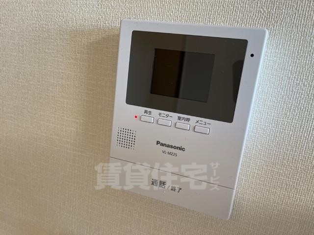 セキュリティ　カメラ付インターホン（イメージ）