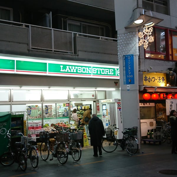 コンビニ　ローソンストア100新開地駅前店（コンビニ）まで82m