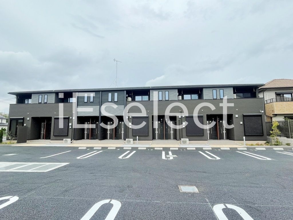 建物外観　経済的な都市ガスが利用可能！