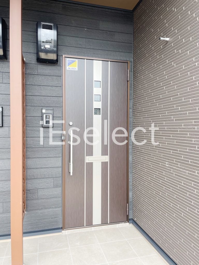 セキュリティ　訪問者の分かるＴＶドアホン付き