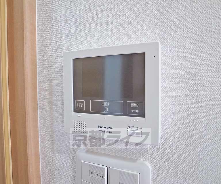 セキュリティ　モニター付ＴＶホンです。