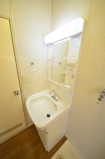 洗面設備　～顔を洗って元気に出発～