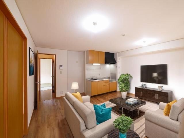 居室・リビング　CGで家具等を配置したもので家具等は含まれません