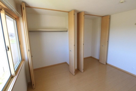 収納　たっぷりとした収納スペースです