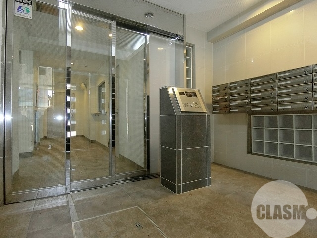 エントランス　オートロック　集合ポスト