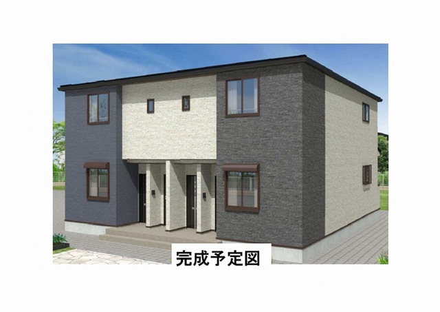 建物外観　完成パース