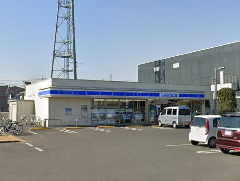 コンビニ　ローソン北春日部駅東口店（コンビニ）まで186m