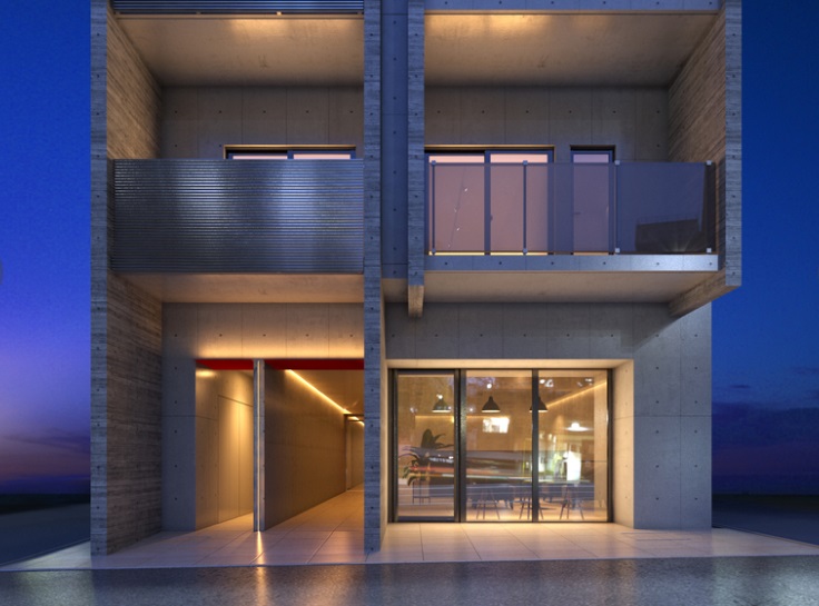 エントランス　完成図