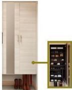 玄関　完成パース