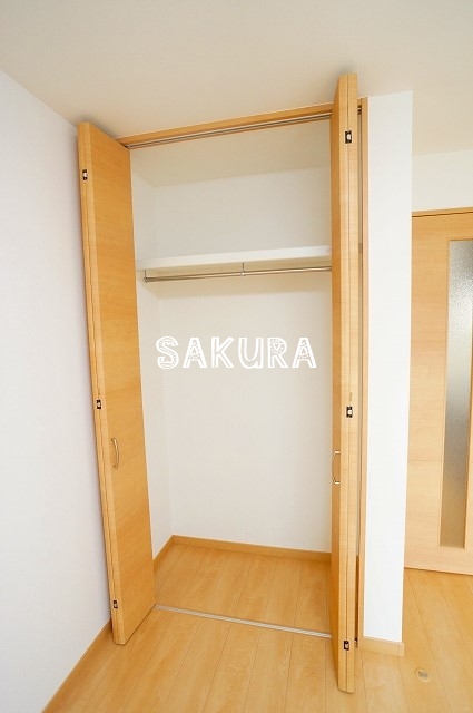 収納　お荷物の多い方でも安心のクローゼット付き♪