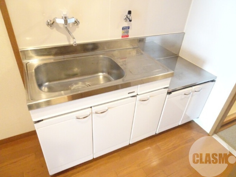 キッチン　ガスコンロ設置可♪