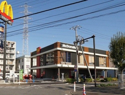 飲食店　マクドナルド 川崎南加瀬店（飲食店）まで603m