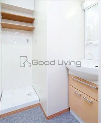 洗面設備　身だしなみもバッチリ