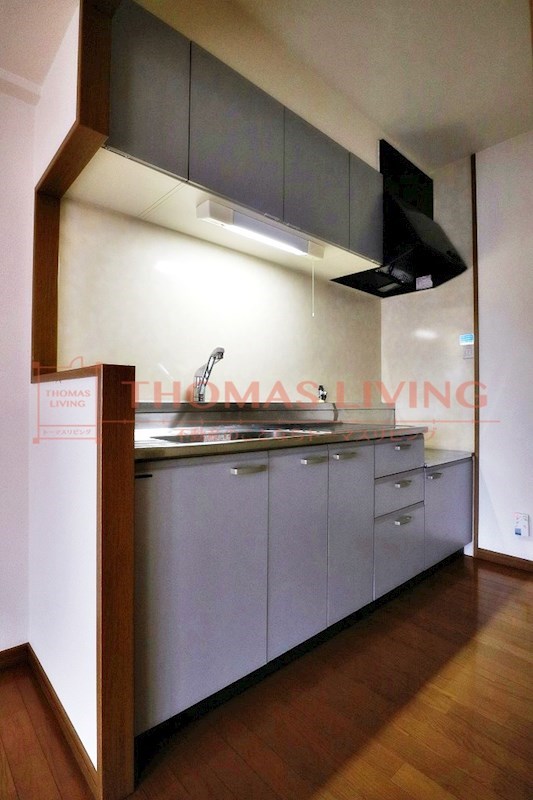 キッチン　写真は別号室です。