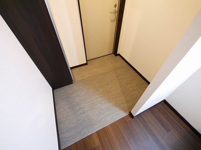 玄関　明るい玄関です