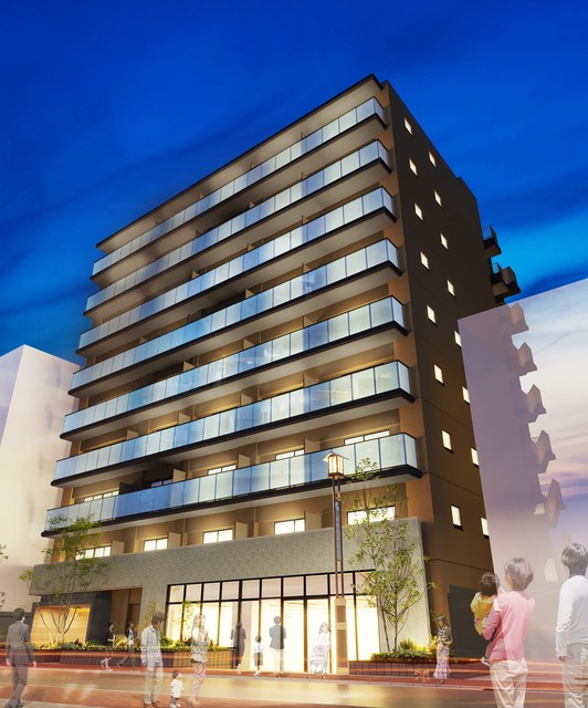 建物外観　外観は落ち着いています